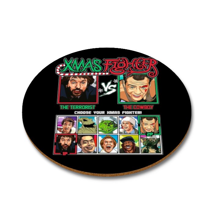 Terrorist Vs Cowboy Round Coasters