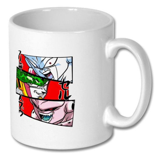 Dragonball Z - Villain Faces Mug