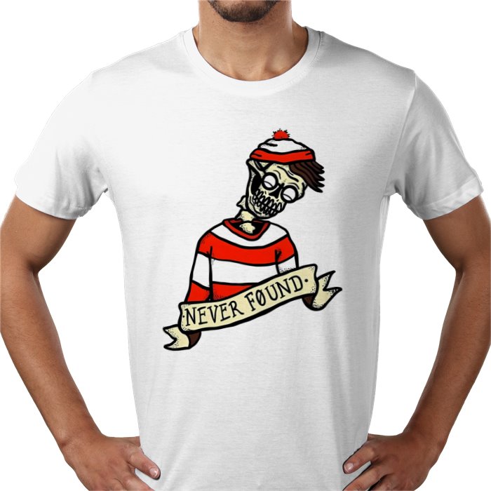 Wheres Wally - Never Found T-shirt