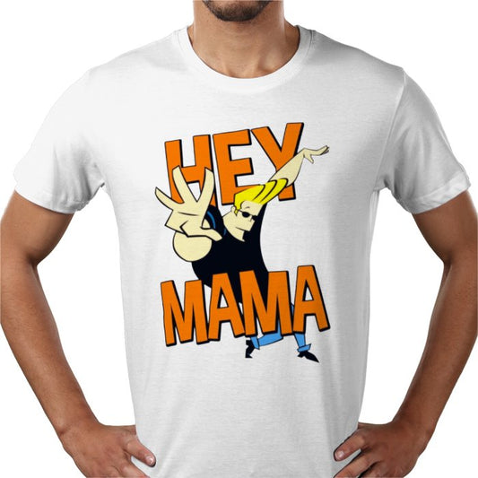 Johnny Bravo Hey Mama T-shirt