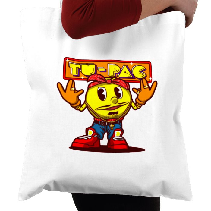 Pacman & Tupac - Tu-Pac Tote Bag