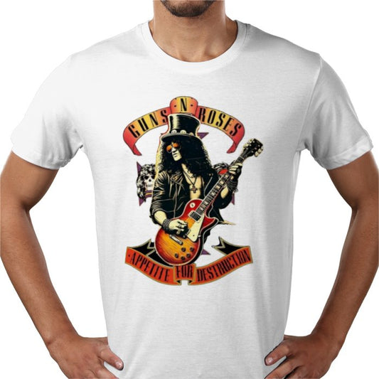 Guns And Roses Theme 2 T-Shirt