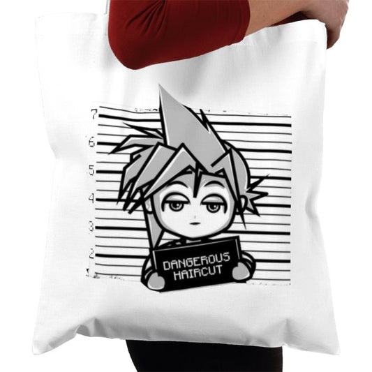 Final Fantasy 7 - Dangerous Haircut Tote Bag
