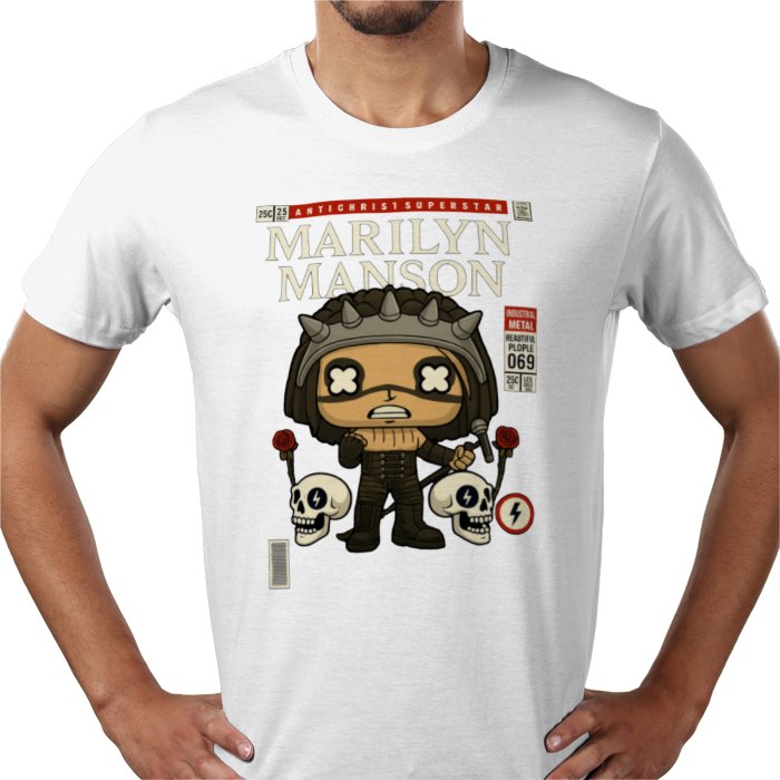 Marylin Manson - Chibi Marylin T-Shirt