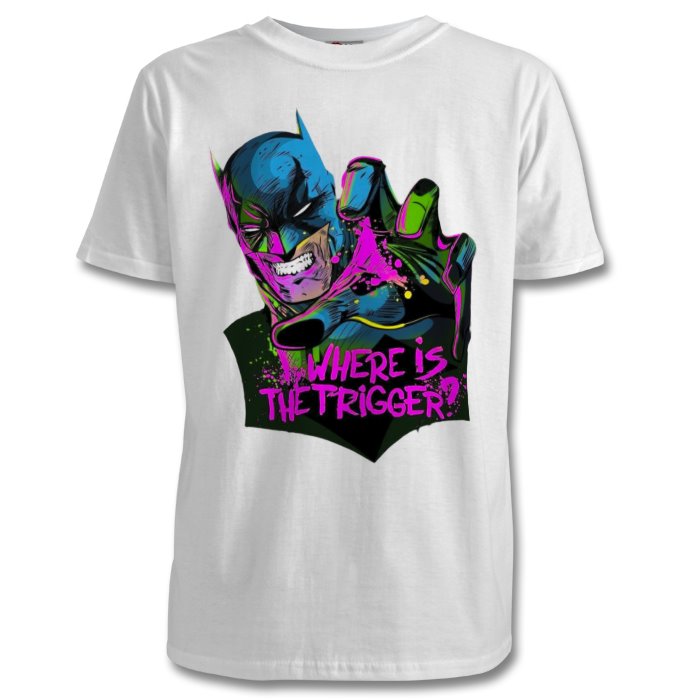 Batman - Where Is The Trigger T-shirt