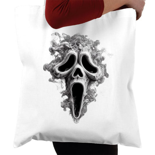 Scream - Smoke Face Tote Bag
