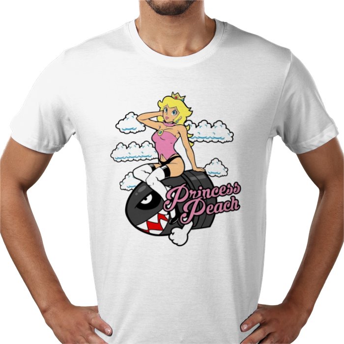 Super Mario Bros — Peach & Bullet Bill T-Shirt