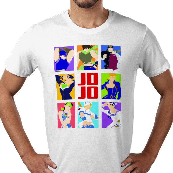 JoJo's Bizarre Adventure - Box Collage T-Shirt