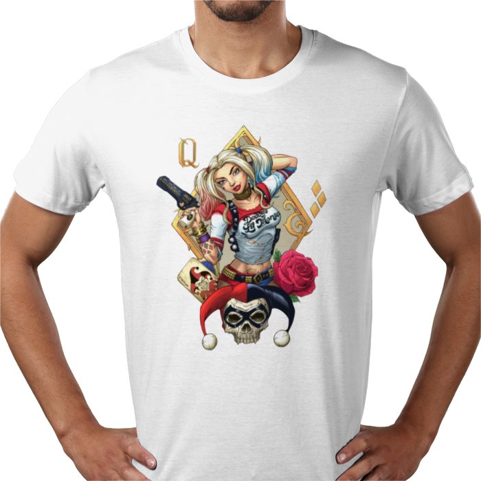 Batman The Animated Series - Harley Quin Card T-shirt