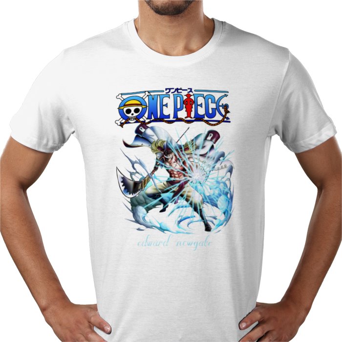 One Piece - Edward Newgate Portrait T-Shirt