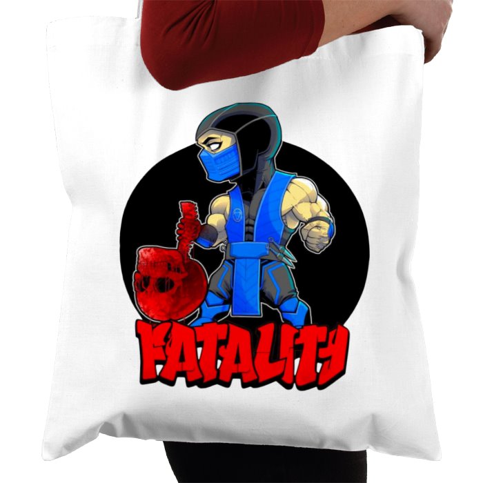 Mortal Kombat - Sub Zero Fatality Tote Bag
