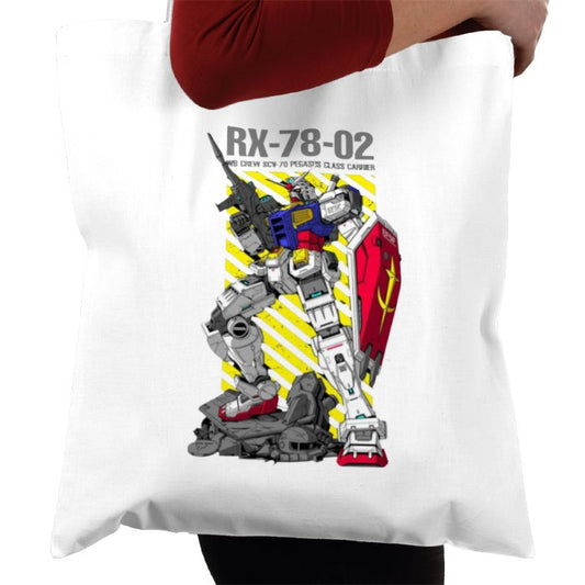 Gundam Wing - RX 78 02 Tote Bag