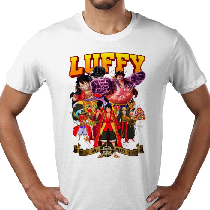 One Piece Luffy Theme 2 T-Shirt | Straw Hat King Anime Tee