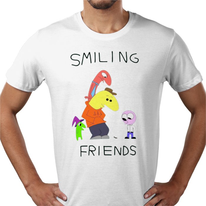 Smiling Friends Theme 1 T-shirt