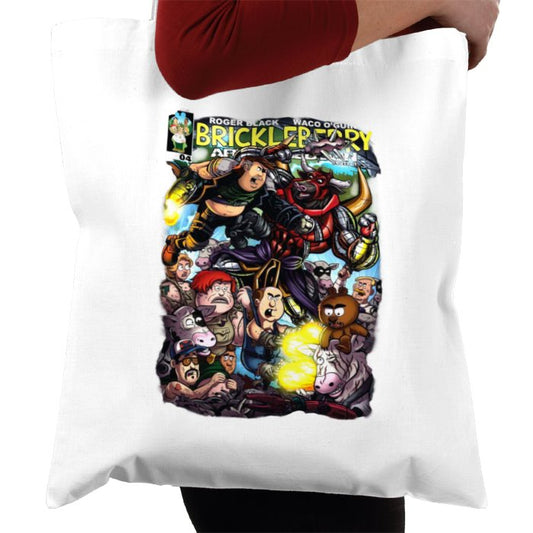 Brickleberry - Comic Theme Tote Bag