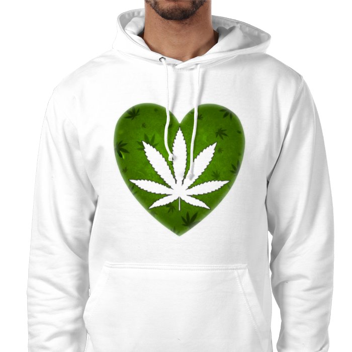 Cannabis Heart Hoodie