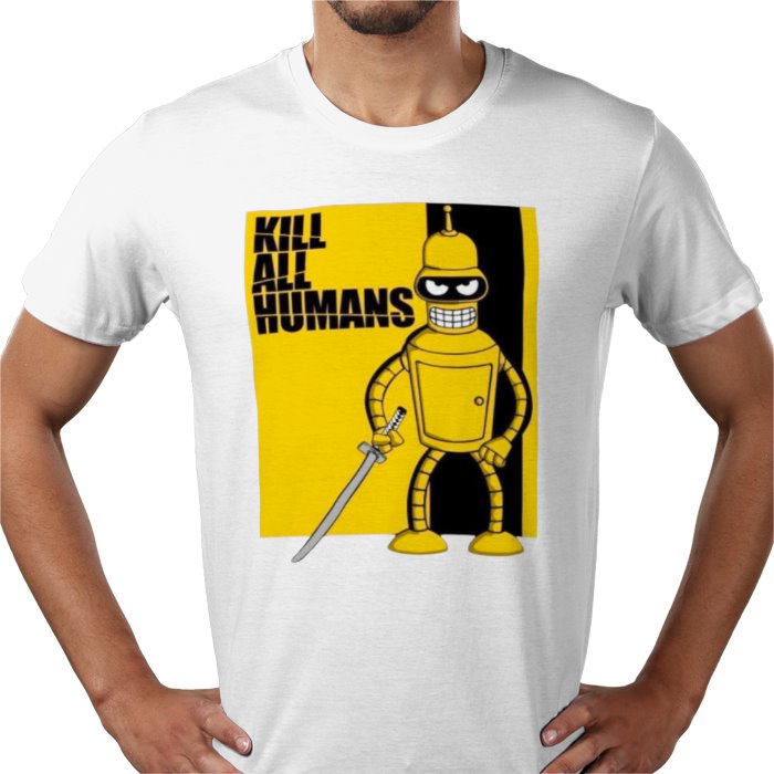 Futurama x Kill Bill - Kill All Humans T-shirt