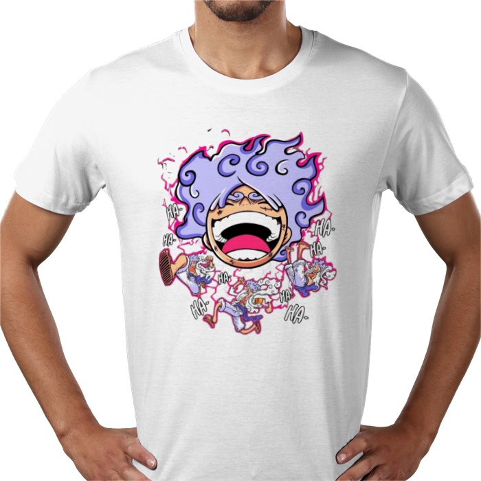 One Piece - Gear 5 Luffy Laugh T-Shirt