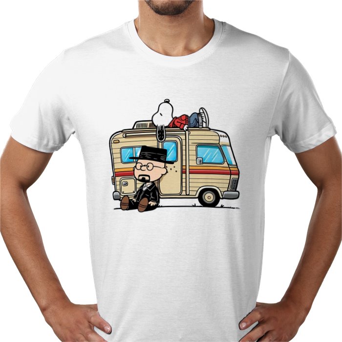 Peanuts x Breaking Bad Parody T-Shirt