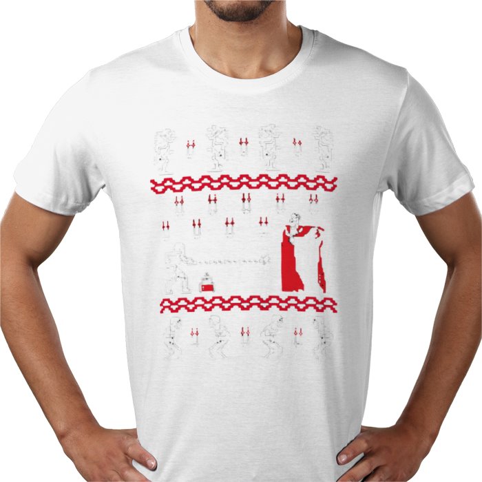 Ugly Jumper Style - Castle Vania Christmas T Shirt