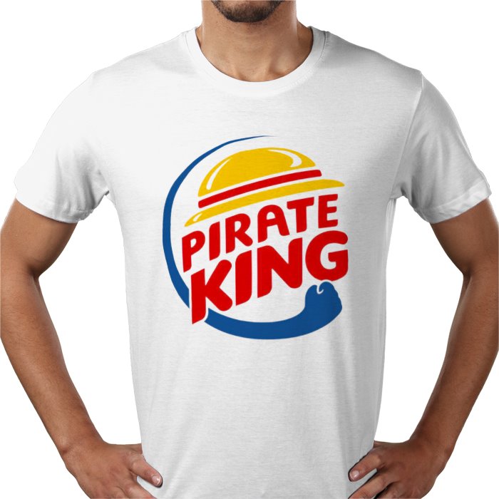 One Piece x Burger King Pirate King T-Shirt | OP Mashup Tee