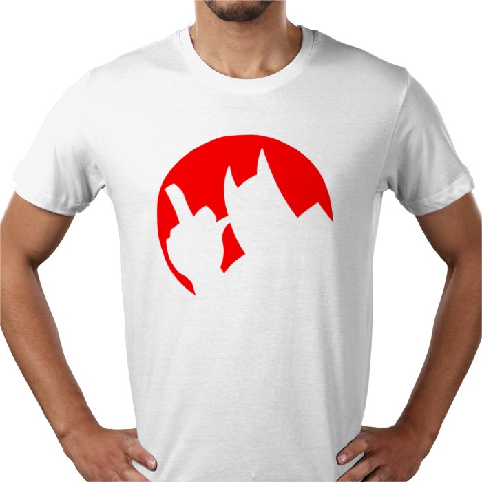 Batman The Animated Series - Rude Logo T-shirt