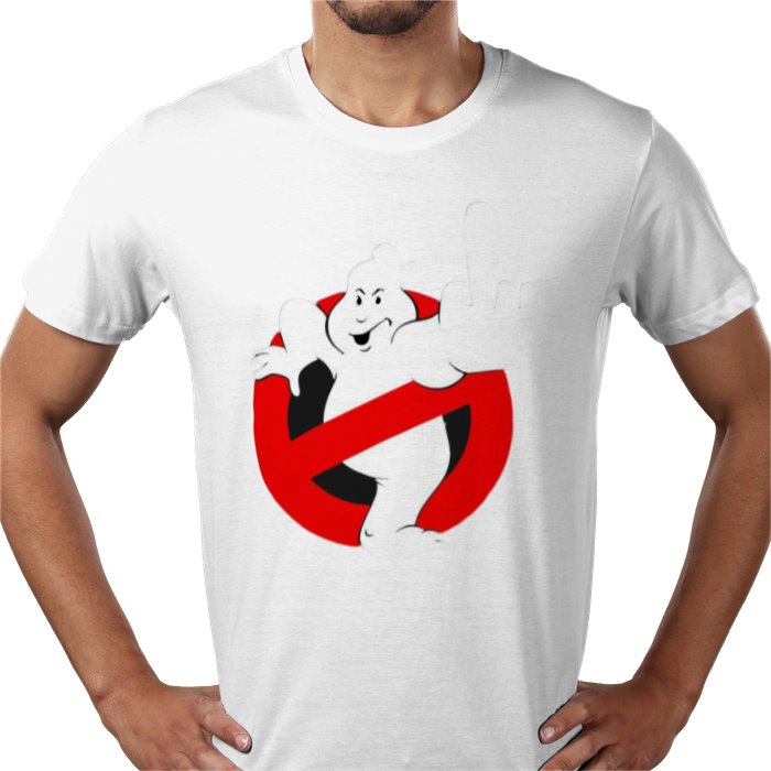 Ghostbusters - Rude Logo T-shirt