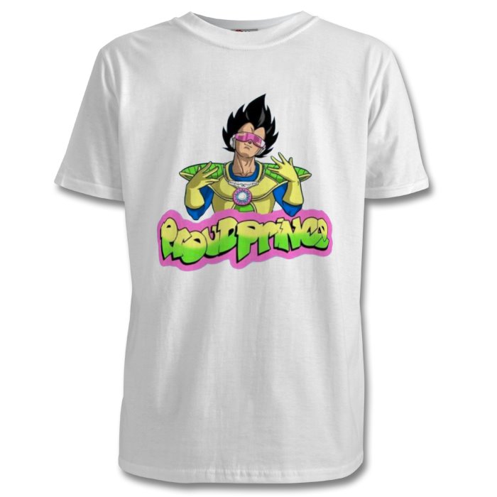 Dragonball Z & The Fresh Prince Of Bel Air - Proud Prince T-shirt