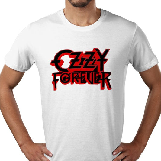 Ozzy Osbourne Forever T-Shirt | Heavy Metal Typography Graphic Tee