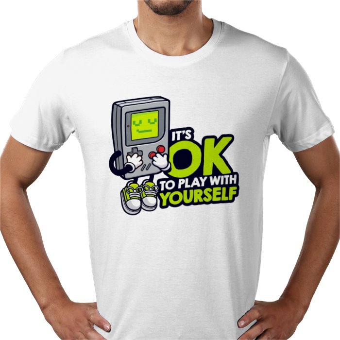 Game Boy — It's OK To Play With Yourself T-Shirt