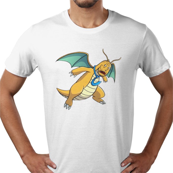 Rick & Morty & Pokémon - Dragonite T-shirt