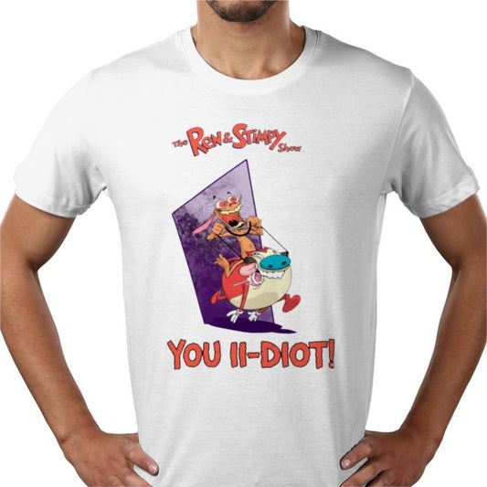 Ren & Stimpy - You Ii-diot T-shirt
