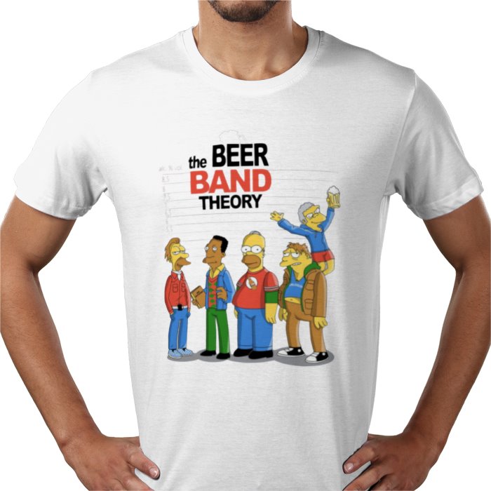 The Simpsons x Big Bang Theory - Beer Band Theory T-shirt