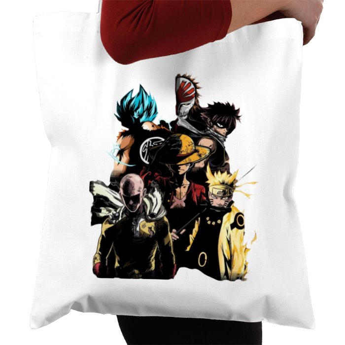 Anime - Heroes Crossover Tote Bag