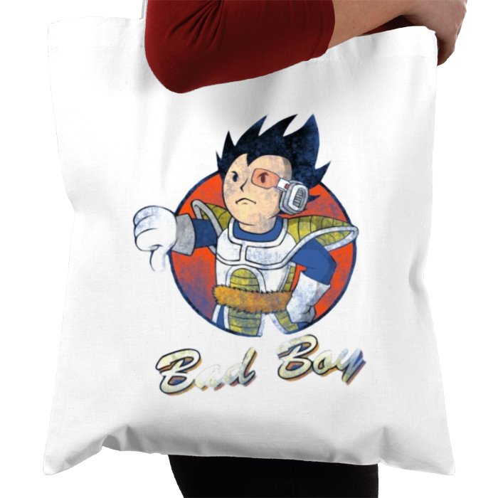 Fallout & Dragon Ball Z - Bad Boy Thumbs Down Tote Bag