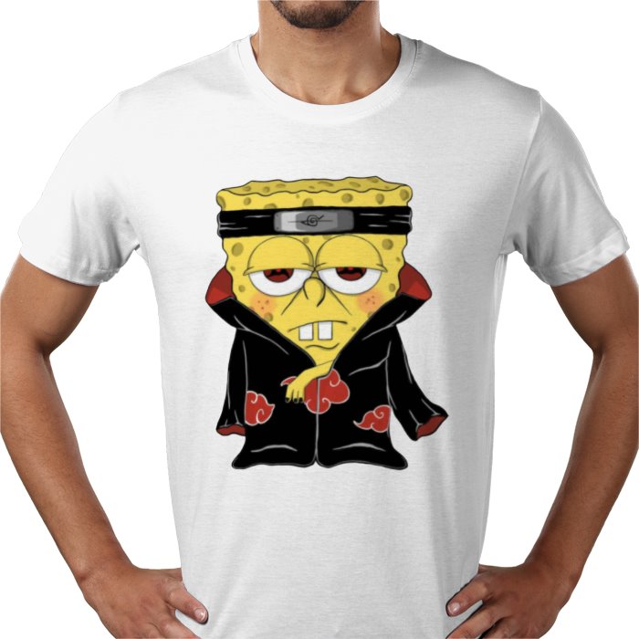 SpongeBob SquarePants & Naruto - SpongeBob Uchiha Value T-shirt