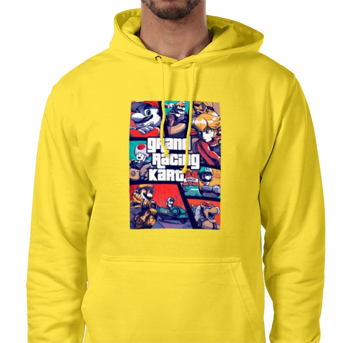 Mario Kart & Grand Theft Auto - Grand Racing Kart Value Hoodie