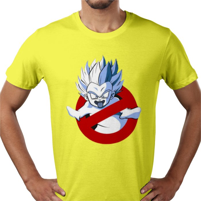 Dragon Ball Z Gotenks Buster T-Shirt | DBZ x Ghostbusters Mashup Tee