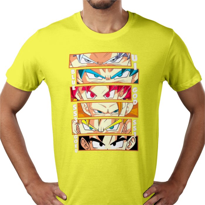 Dragon Ball Z Goku Eyes T-Shirt | Super Saiyan Anime Tee