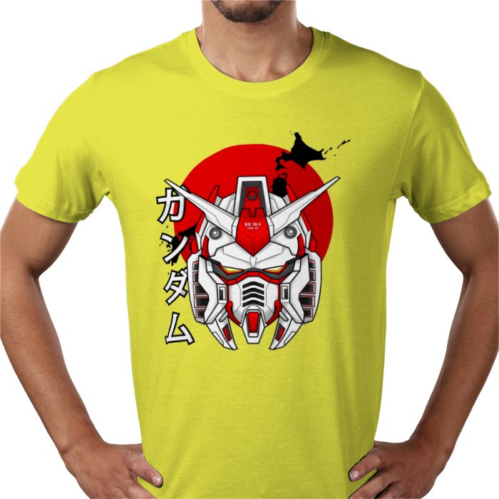 Gundam Wing - RX 78 5 Head T-Shirt