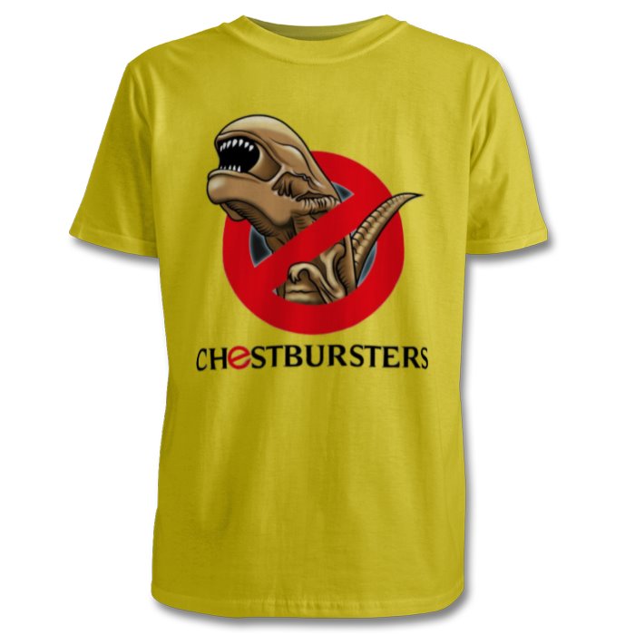 Aliens & Ghostbusters - Chestbursters T-shirt