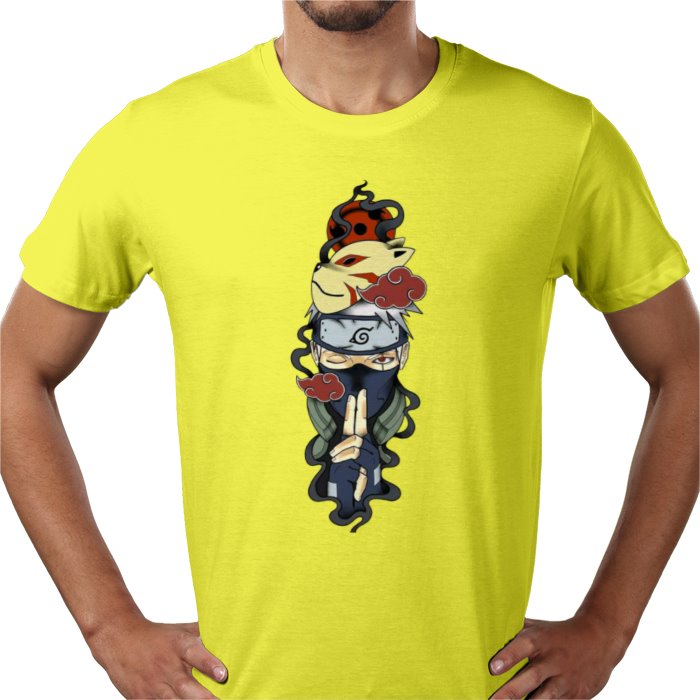Naruto Kakashi Theme T-Shirt | Copy Ninja Anime Tee