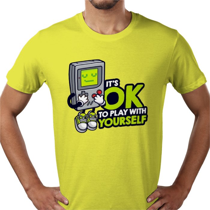 Game Boy — It's OK To Play With Yourself T-Shirt
