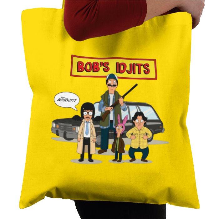Bobs Burgers x Supernatural - Bobs Idjits Tote Bag