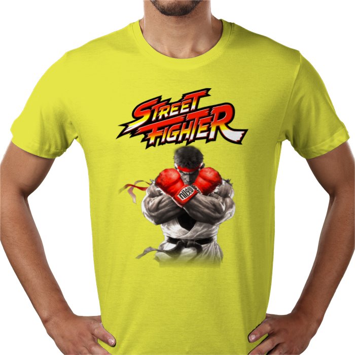 Street Fighter — Ryu Defence Stance T-Shirt