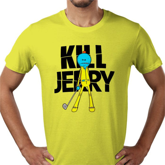 Rick & Morty x Kill Bill Parody - Kill Jerry T-Shirt