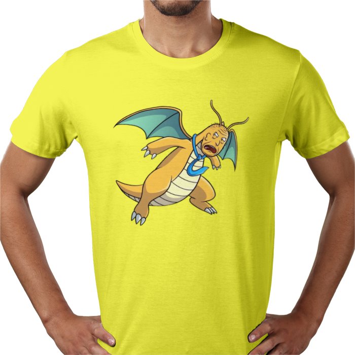 Rick & Morty & Pokémon - Dragonite T-shirt