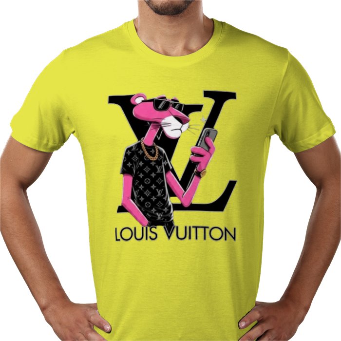 Pink Panther x Louis Vuitton Parody T-Shirt