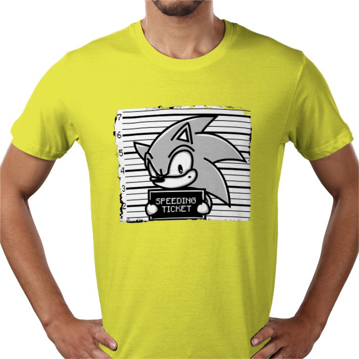 Sonic The Hedgehog — Speeding Charges T-Shirt