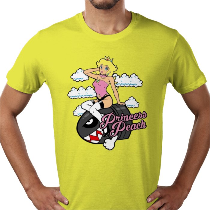 Super Mario Bros — Peach & Bullet Bill T-Shirt